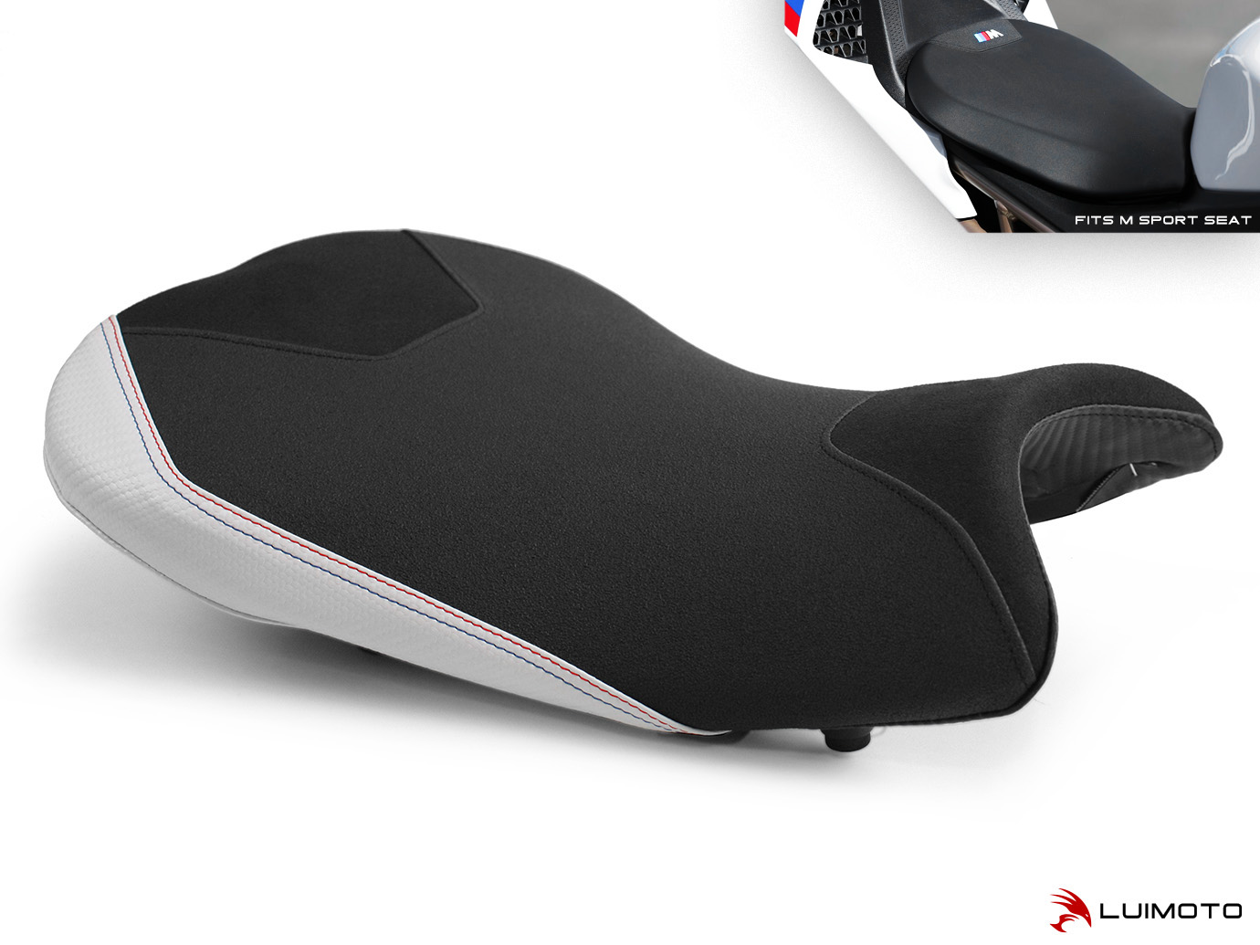 Sport Seat Covers for the BMW S1000RR 19-20 1 Sport Seat Covers for the BMW S1000RR 19-20