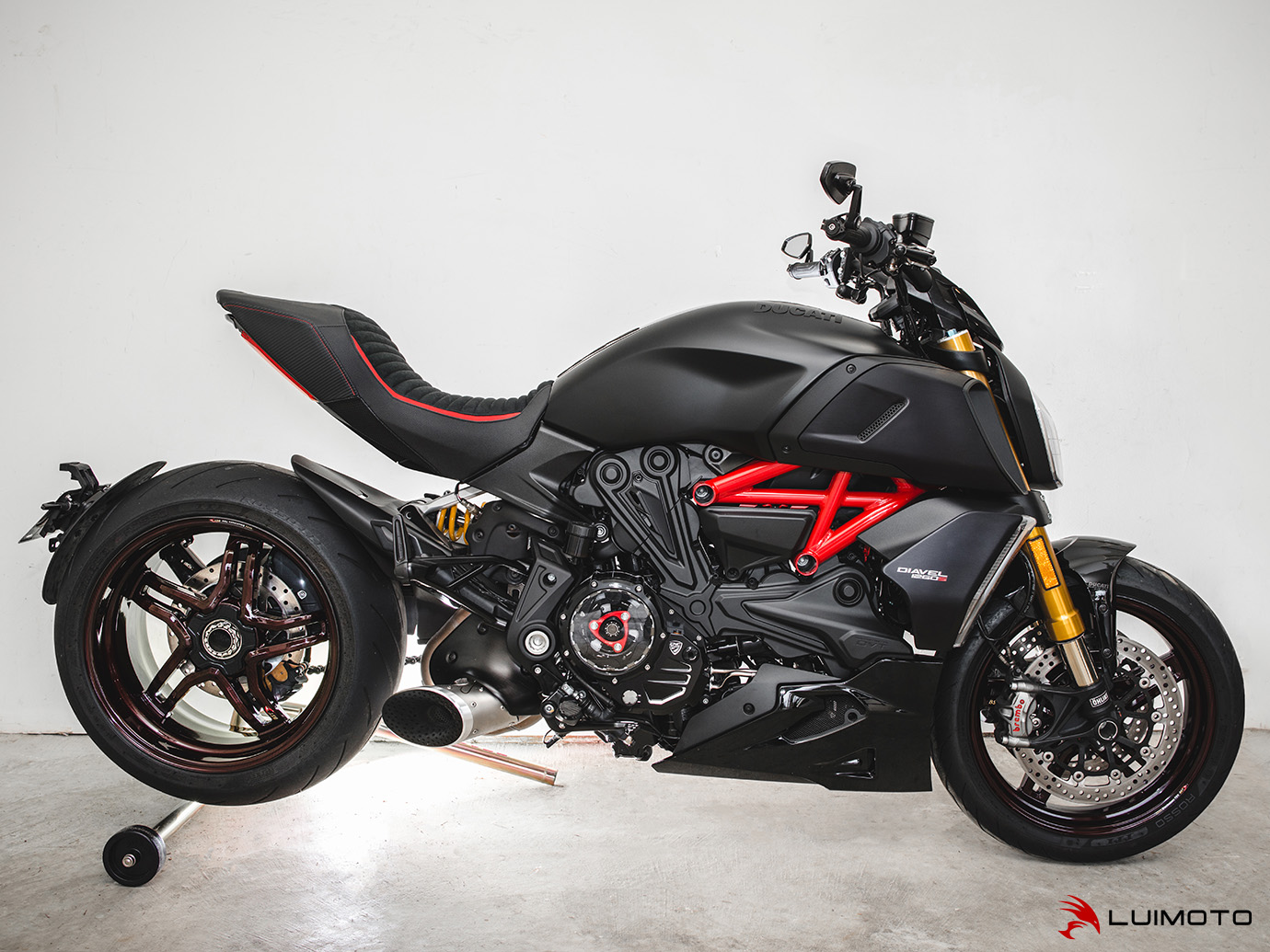 Classic Sport Seat Covers for the DUCATI DIAVEL 1260 19-20 5 Classic Sport Seat Covers for the DUCATI DIAVEL 1260 19-20 - Image 5