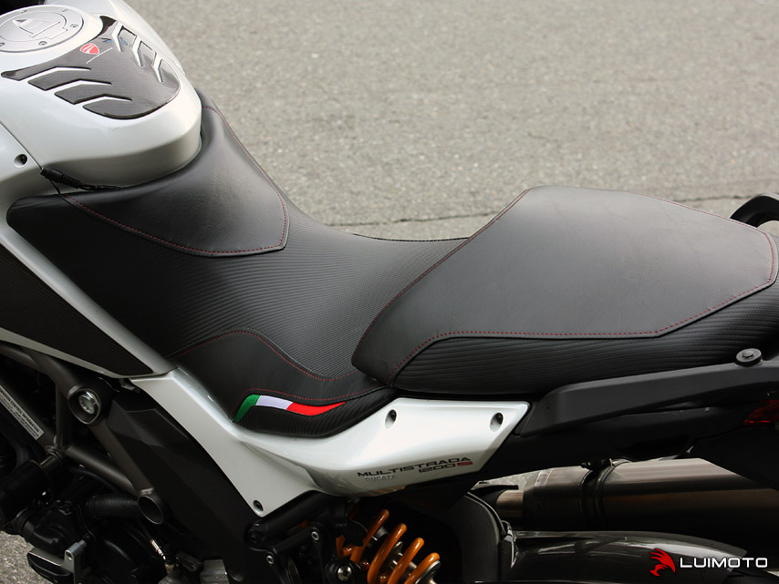 Team Italia Seat Covers for the DUCATI MULTISTRADA 1200 12-14 6 Team Italia Seat Covers for the DUCATI MULTISTRADA 1200 12-14 - Image 6