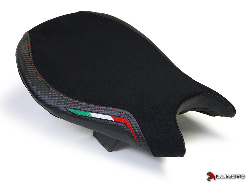 Team Italia Suede Seat Covers for the DUCATI STREETFIGHTER 09-15 1 Team Italia Suede Seat Covers for the DUCATI STREETFIGHTER 09-15