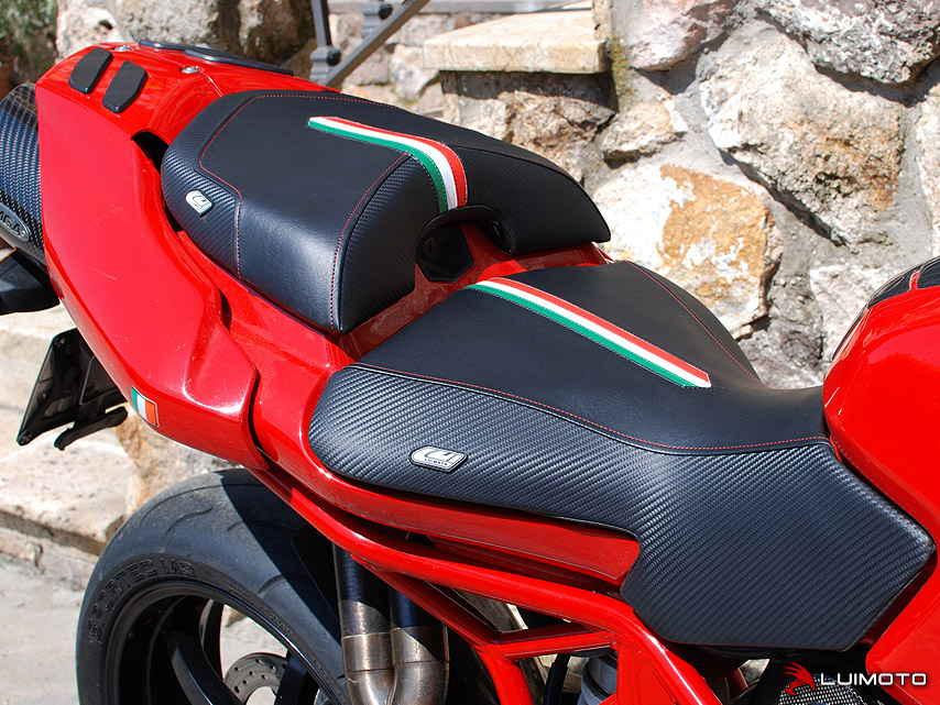 Team Italia Seat Covers for the DUCATI MULTISTRADA 620 1000 1100 03-09 7 Team Italia Seat Covers for the DUCATI MULTISTRADA 620 1000 1100 03-09 - Image 7