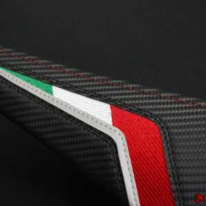 Team Italia Suede Seat Covers for the APRILIA TUONO 11-20