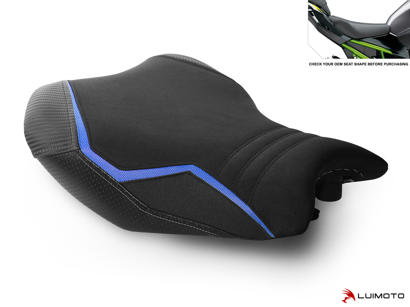 Sport Seat Covers for the KAWASAKI Z900 20 3 Sport Seat Covers for the KAWASAKI Z900 20 - Image 3